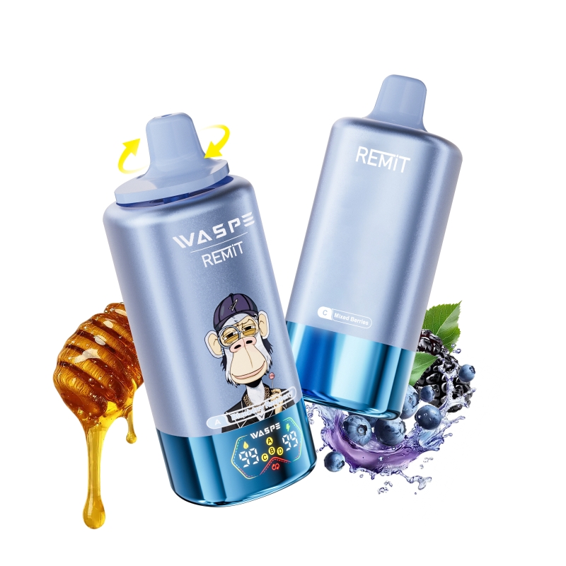 WASPE & Remit 4-in-1 100K Disposable Vape 56ml 5% (100000 Puffs) - 图片 10
