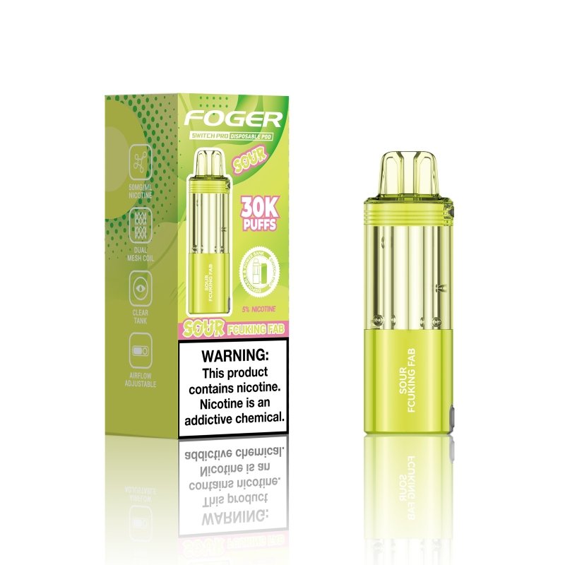Foger Switch Pro 30000 Disposable Pod 19ml 5% - 图片 30