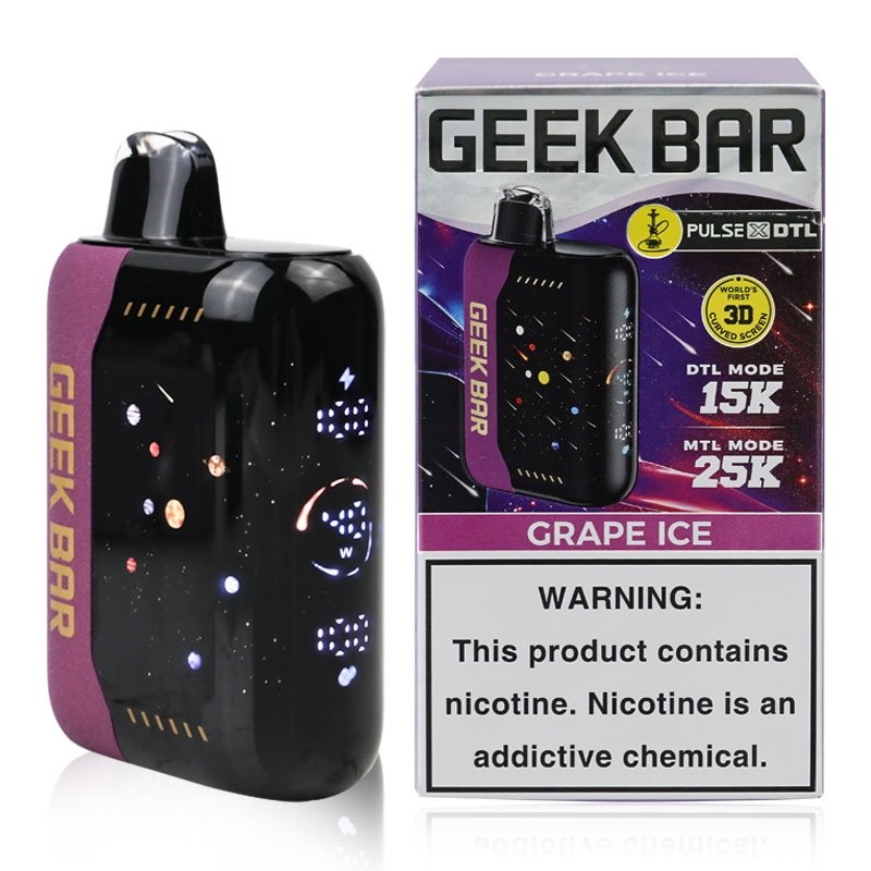 Geek Bar Pulse X DTL 25K Disposable Vape 0.5% (25000 Puffs) - 图片 2