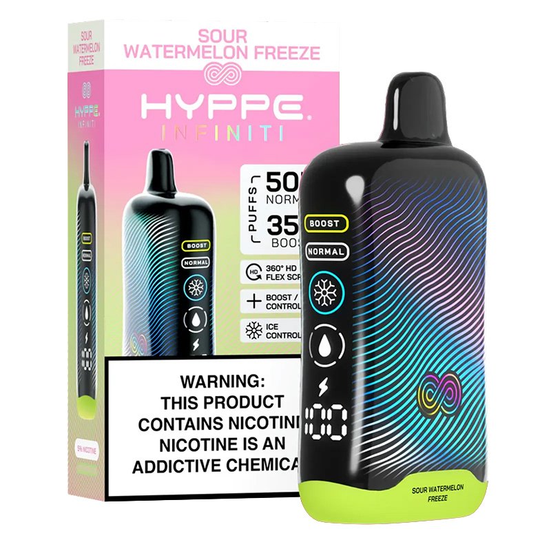 Hyppe Infiniti 50K Puffs Disposable Vape (50000 Puffs) - 图片 5