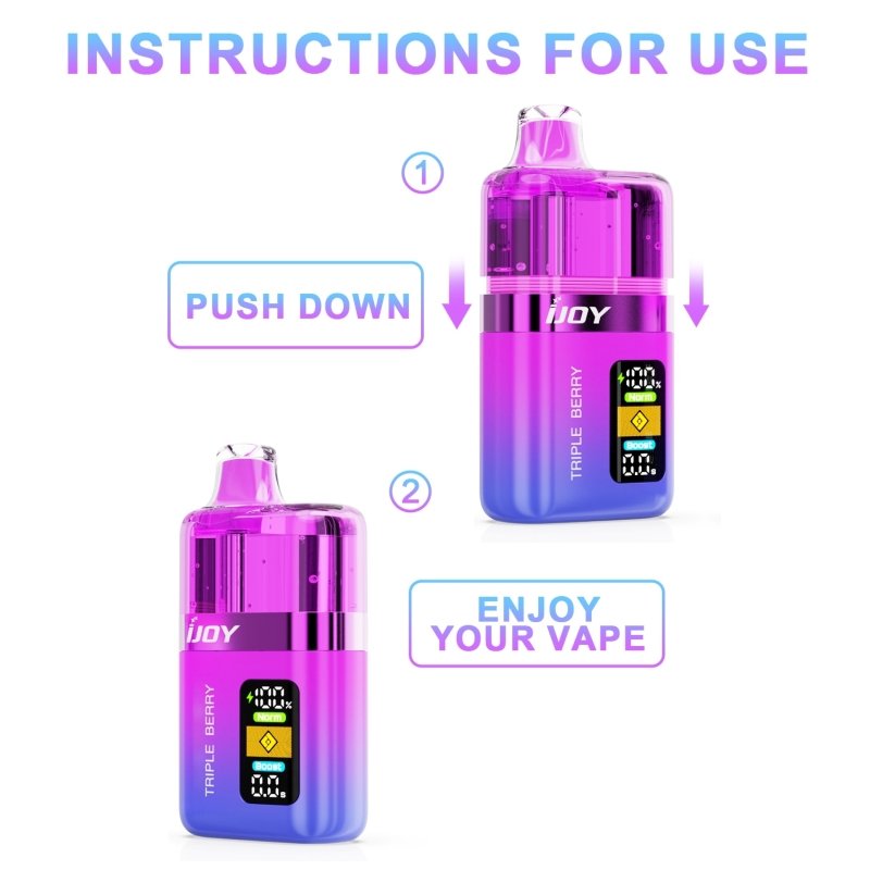 iJOY XP50000 Disposable Vape 20ml 5% (50K Puffs) - 图片 2