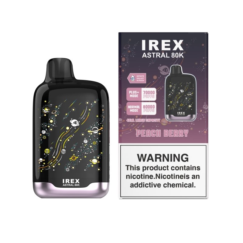 IREX Astral 80K Disposable Vape 48ml 5% (80000 Puffs) - 图片 7