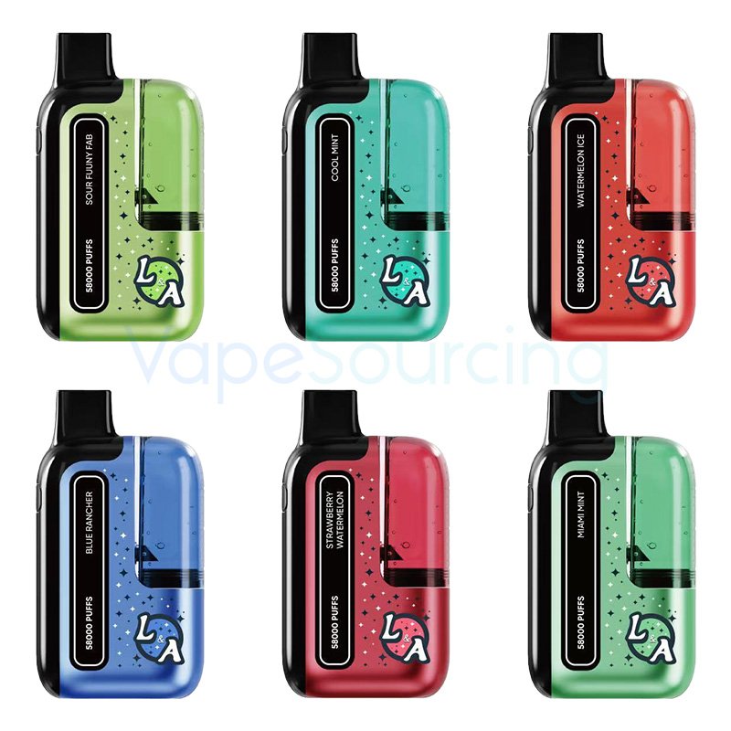 L&A Tank 58K Disposable Vape 20ml 5% (58000 Puffs)