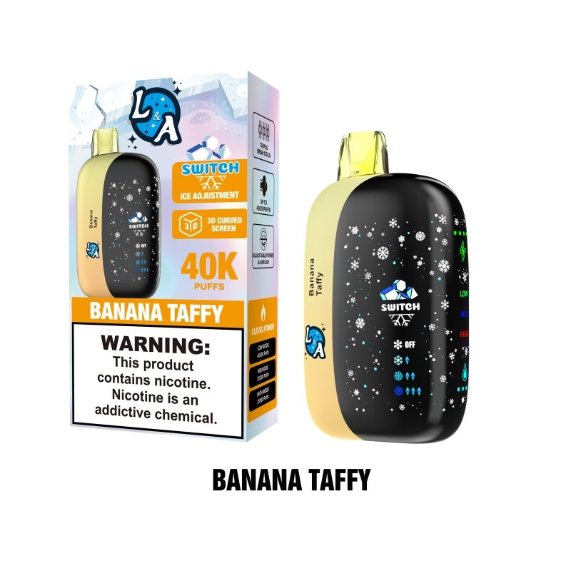 L&A Switch 40K Ice Control Disposable Vape 5% - 图片 10