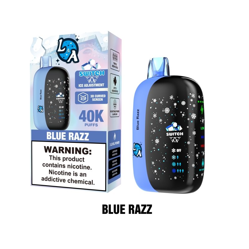 L&A Switch 40K Ice Control Disposable Vape 5% - 图片 9