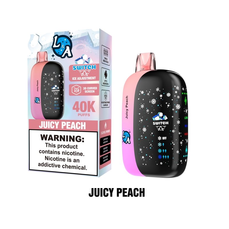 L&A Switch 40K Ice Control Disposable Vape 5% - 图片 7