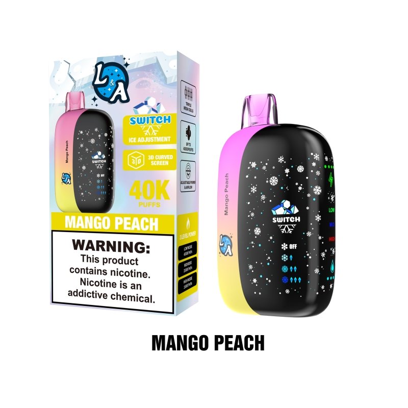 L&A Switch 40K Ice Control Disposable Vape 5% - 图片 6