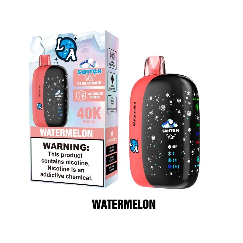 L&A Switch 40K Ice Control Disposable Vape 5% - 图片 3