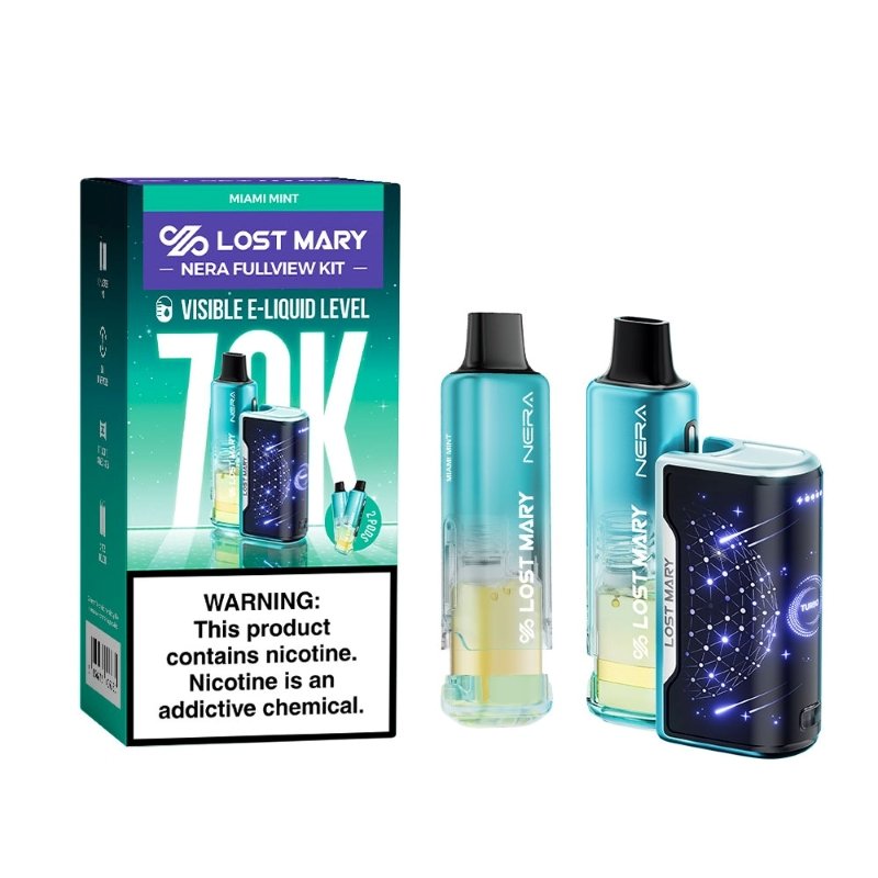 Lost Mary Nera Fullview 70K Disposable Vape Kit 24ml 5% (70000 Puffs) - 图片 9