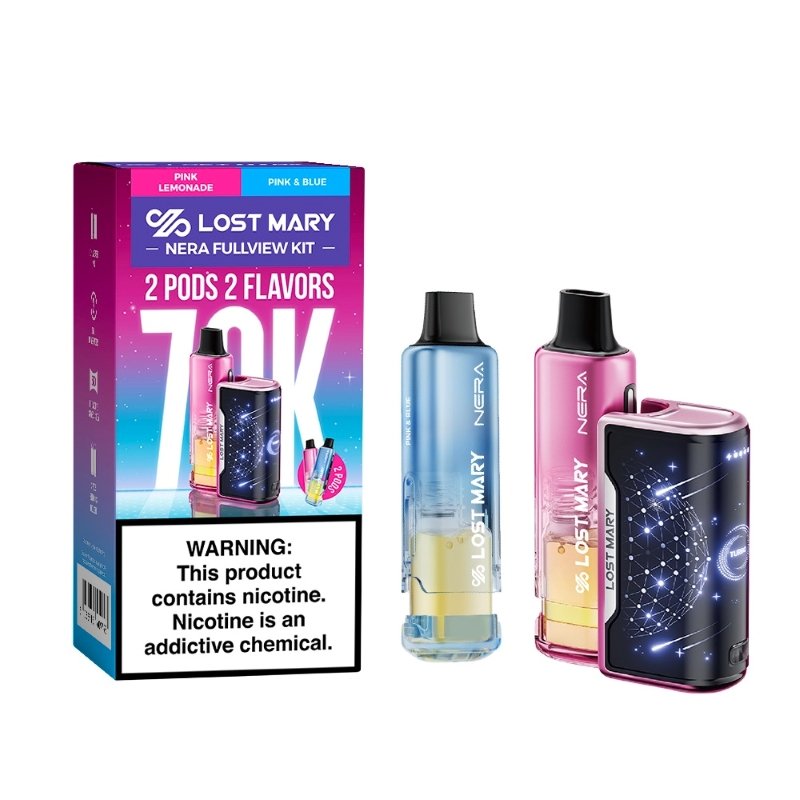 Lost Mary Nera Fullview 70K Disposable Vape Kit 24ml 5% (70000 Puffs) - 图片 14