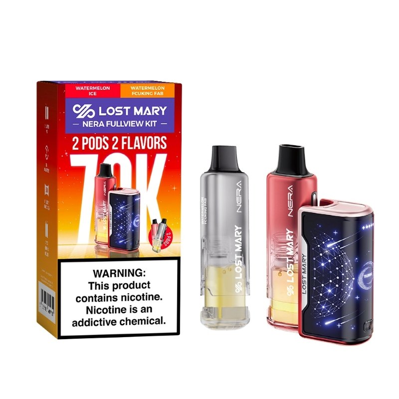 Lost Mary Nera Fullview 70K Disposable Vape Kit 24ml 5% (70000 Puffs) - 图片 12