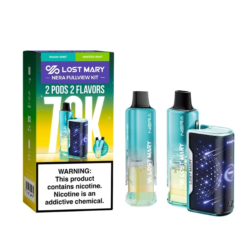 Lost Mary Nera Fullview 70K Disposable Vape Kit 24ml 5% (70000 Puffs) - 图片 15