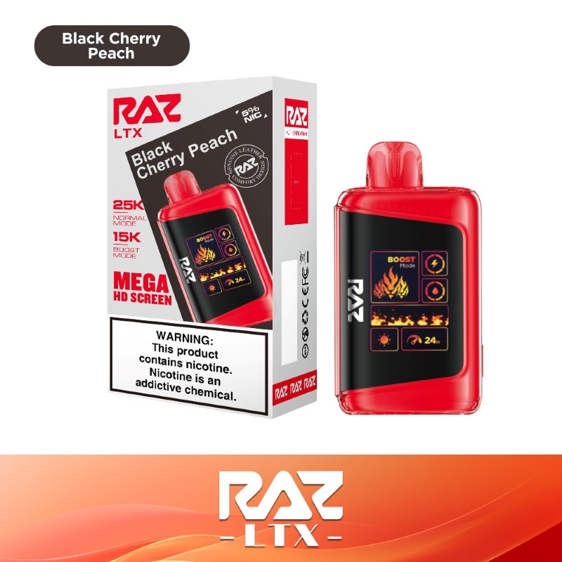 RAZ LTX 25K Disposable Vape 16ml 5% - 图片 14