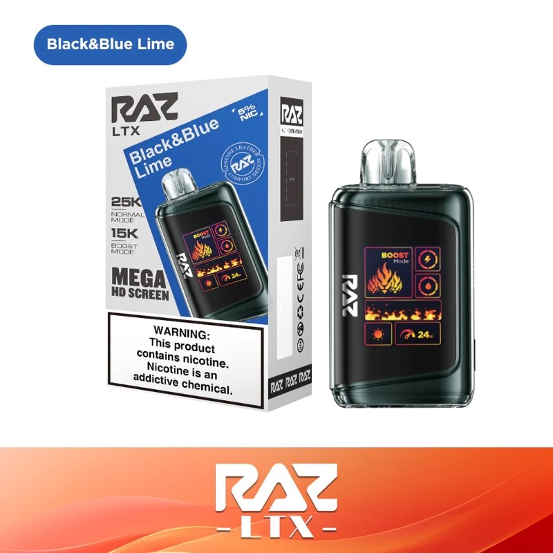 RAZ LTX 25K Disposable Vape 16ml 5% - 图片 36