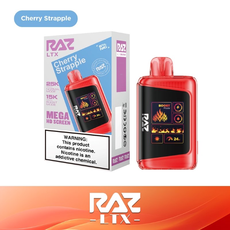 RAZ LTX 25K Disposable Vape 16ml 5% - 图片 11