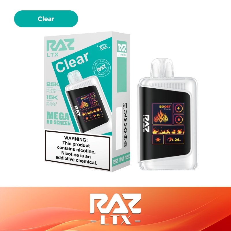 RAZ LTX 25K Disposable Vape 16ml 5% - 图片 9
