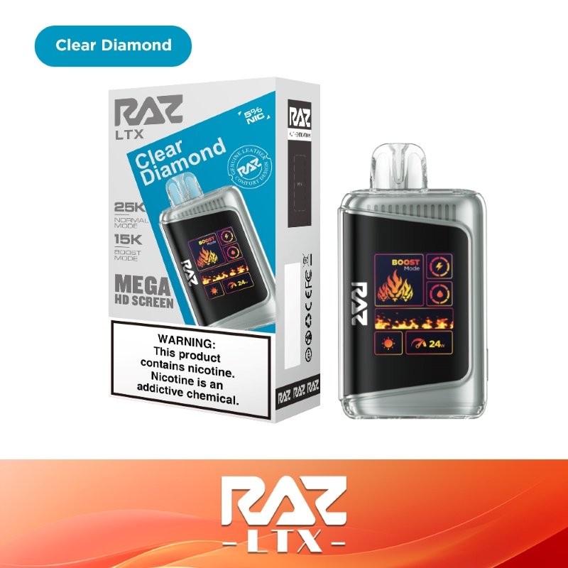 RAZ LTX 25K Disposable Vape 16ml 5% - 图片 10