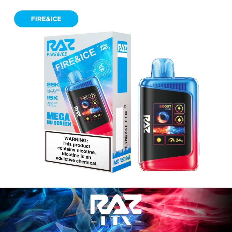 RAZ LTX 25K Disposable Vape 16ml 5% - 图片 7