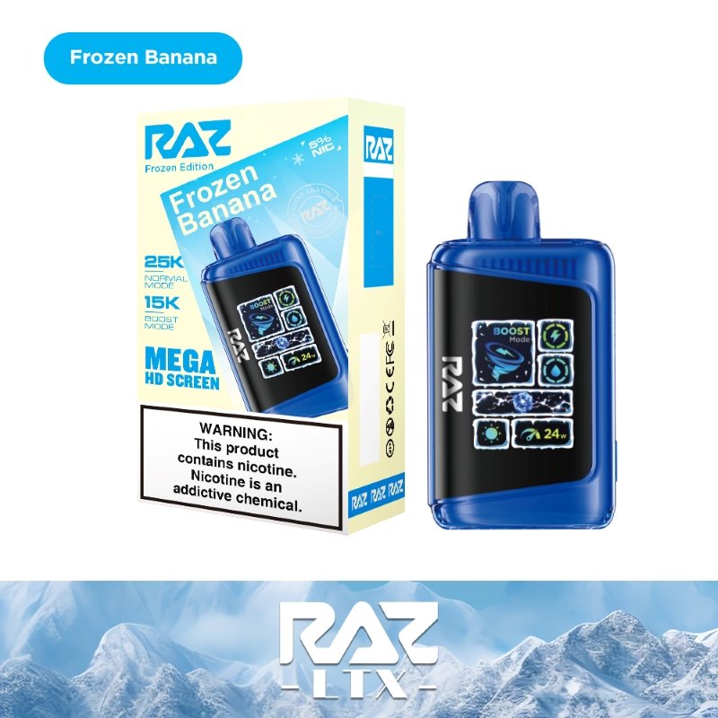 RAZ LTX 25K Disposable Vape 16ml 5% - 图片 6