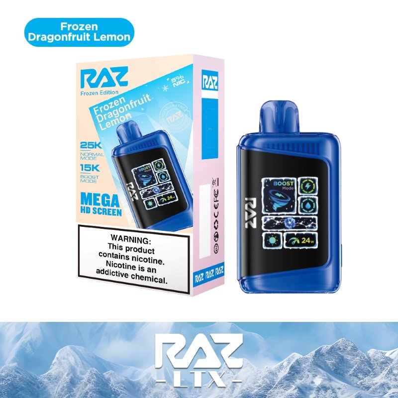 RAZ LTX 25K Disposable Vape 16ml 5% - 图片 4