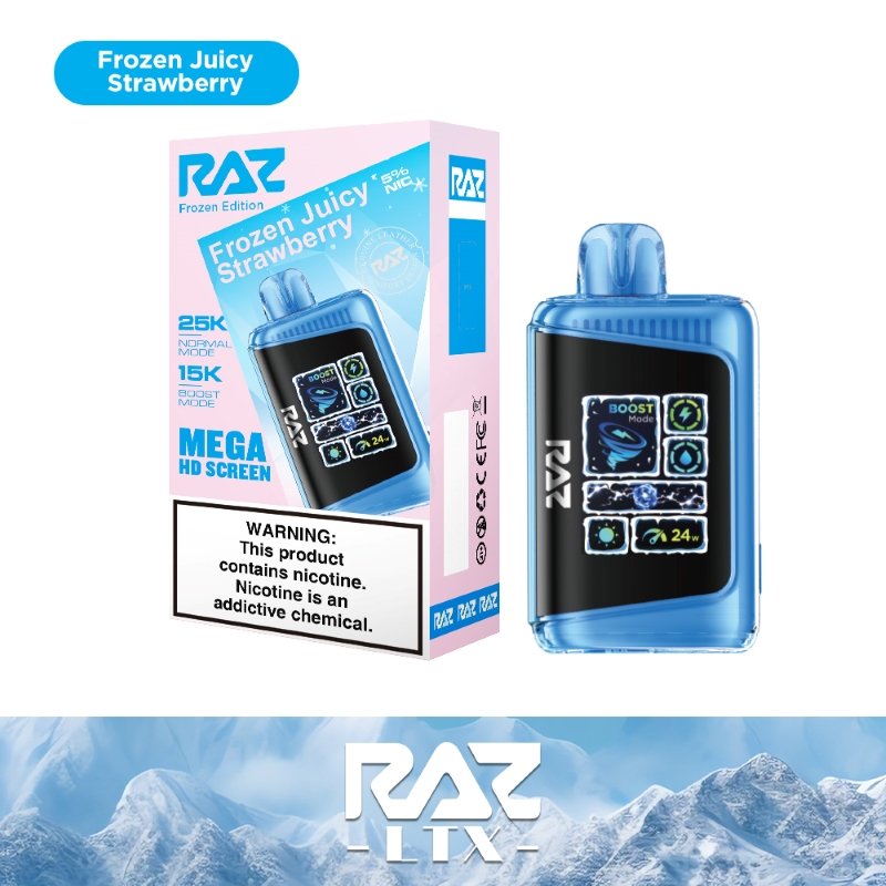 RAZ LTX 25K Disposable Vape 16ml 5% - 图片 3
