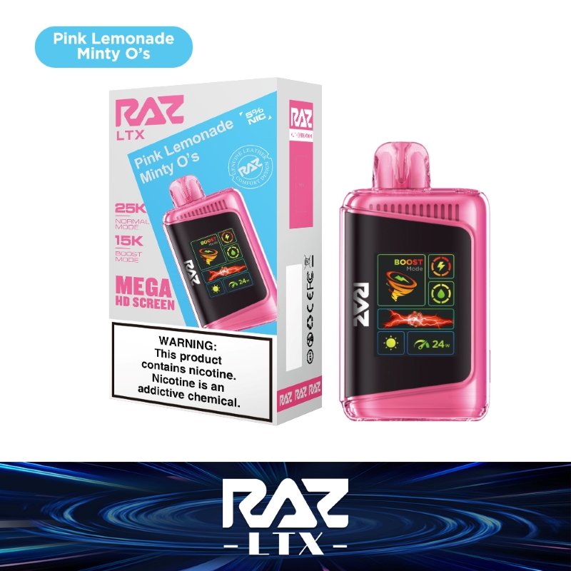 RAZ LTX 25K Disposable Vape 16ml 5% - 图片 28