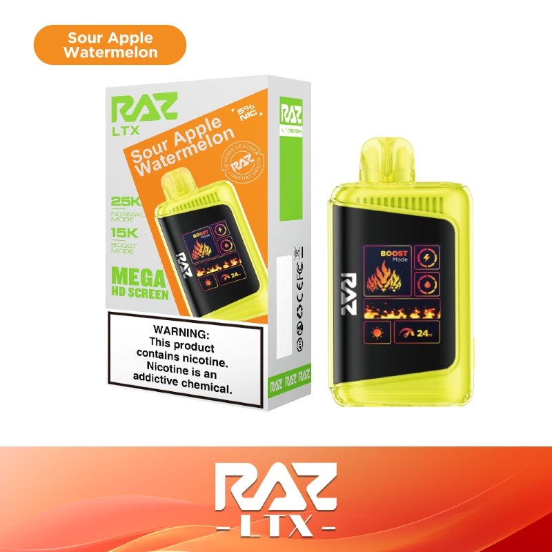 RAZ LTX 25K Disposable Vape 16ml 5% - 图片 23