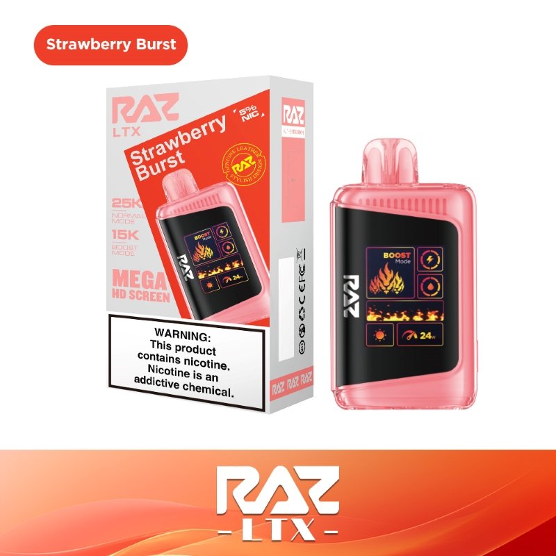 RAZ LTX 25K Disposable Vape 16ml 5% - 图片 21