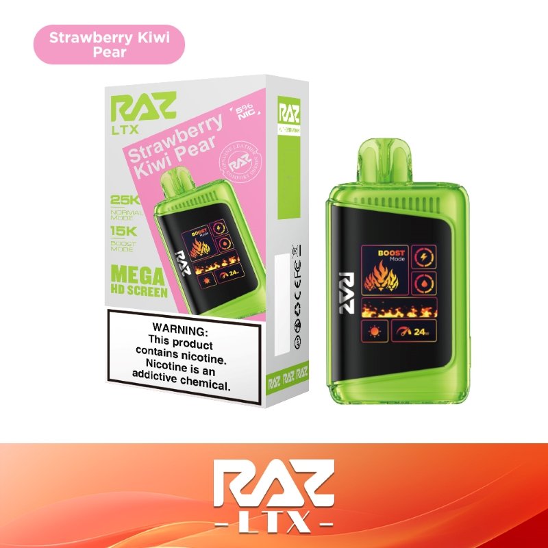 RAZ LTX 25K Disposable Vape 16ml 5% - 图片 20