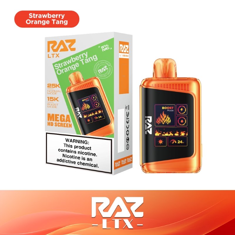RAZ LTX 25K Disposable Vape 16ml 5% - 图片 19