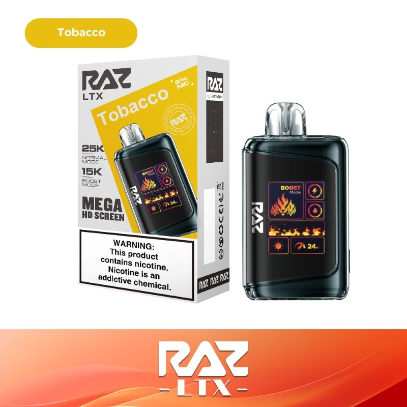 RAZ LTX 25K Disposable Vape 16ml 5% - 图片 18