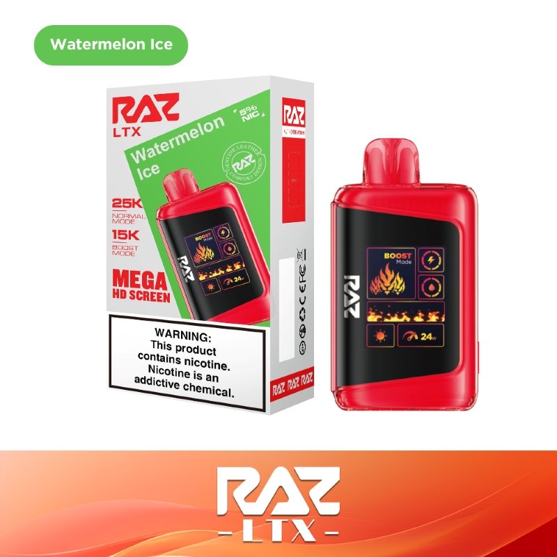 RAZ LTX 25K Disposable Vape 16ml 5% - 图片 17